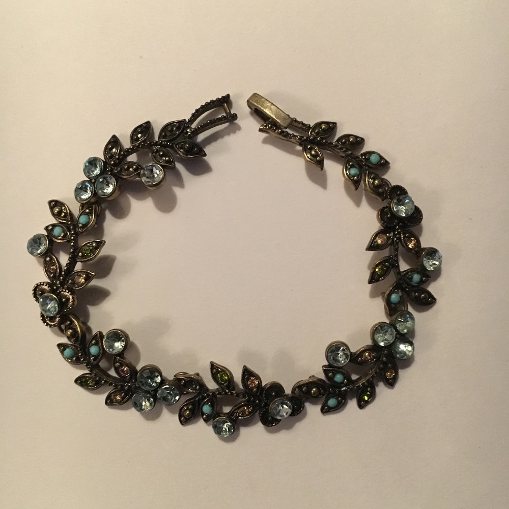 Blue Crystal Bracelet